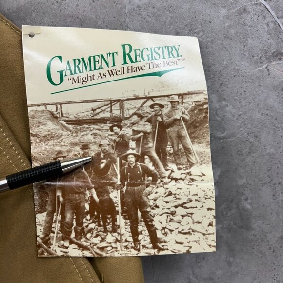 90s Vintage Filson Hunting Vest Mens Large Half Moon Waterfowl Waxed Canvas - Picture 6 of 16